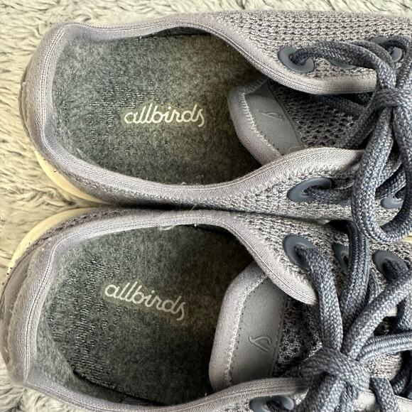 Allbirds Tree Topper Purple Low Top Lace Up Sneakers 8 Lightweight Sustainable - Picture 8 of 10